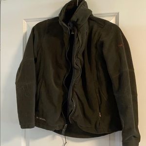 Dark olive green Columbia jacket